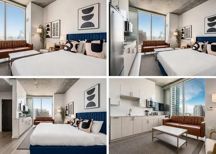 Boulevard Downtown Rooftop Pool Gym & Parking
